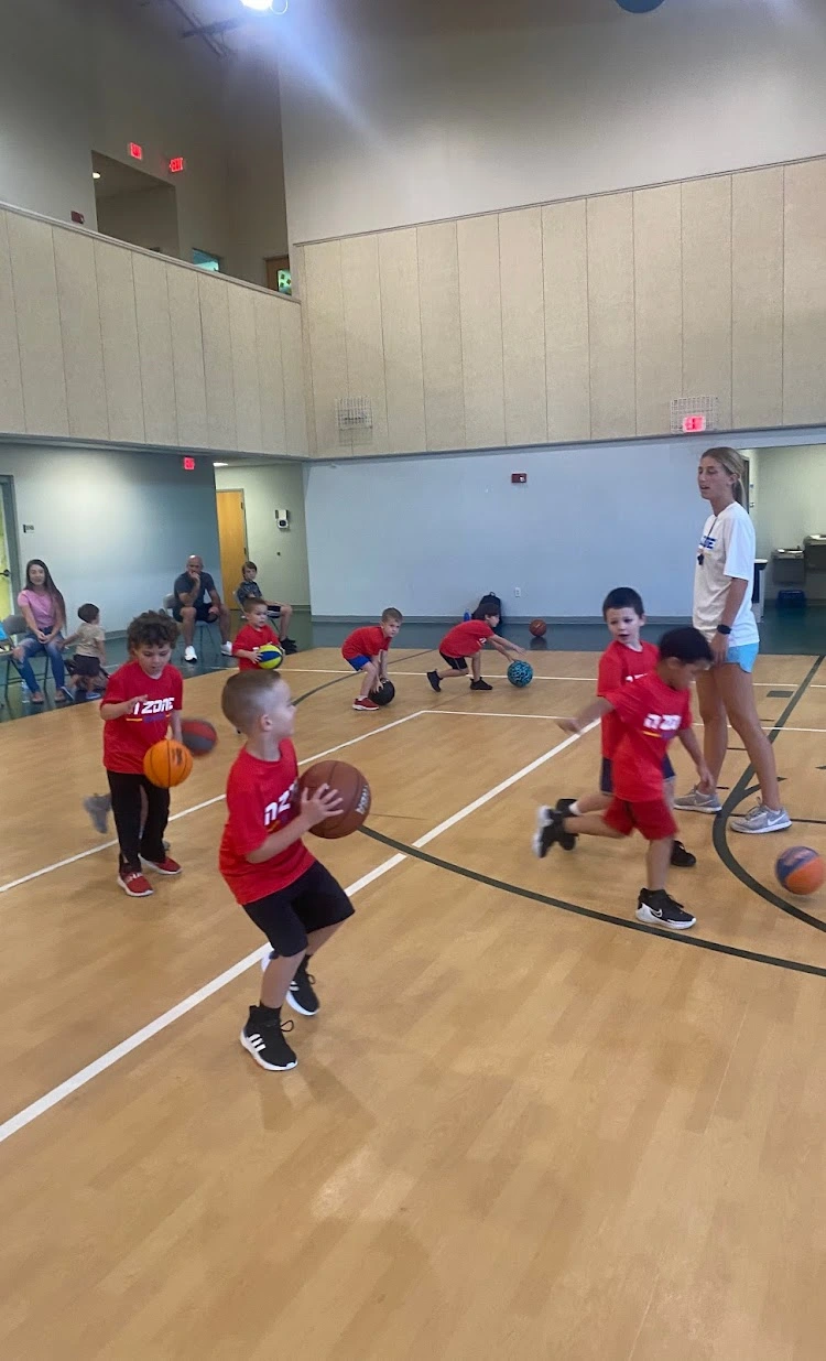 youth basketball practice